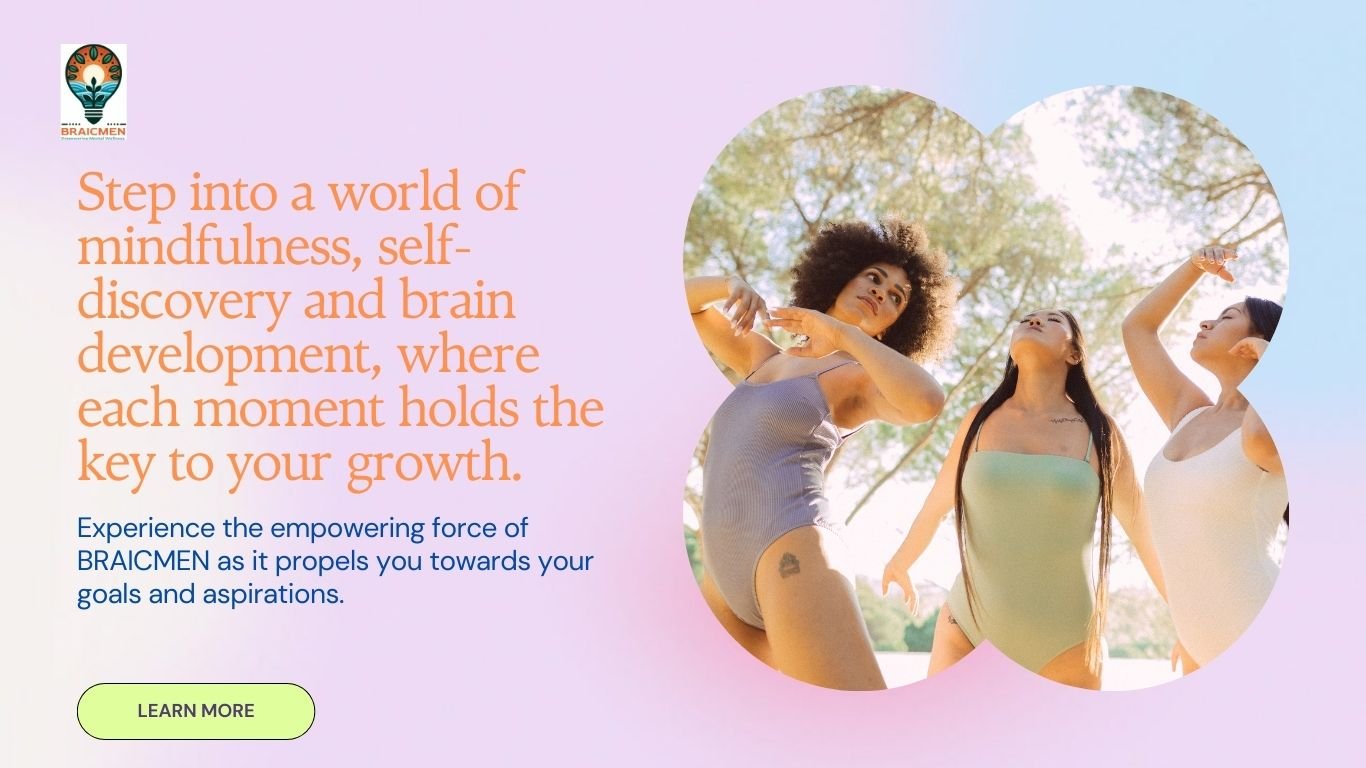 Home page: Step into a world of mindfulness, self-discovery and brain development